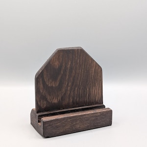 Beezer's Trading Card Display Stand Pine - Chocolate