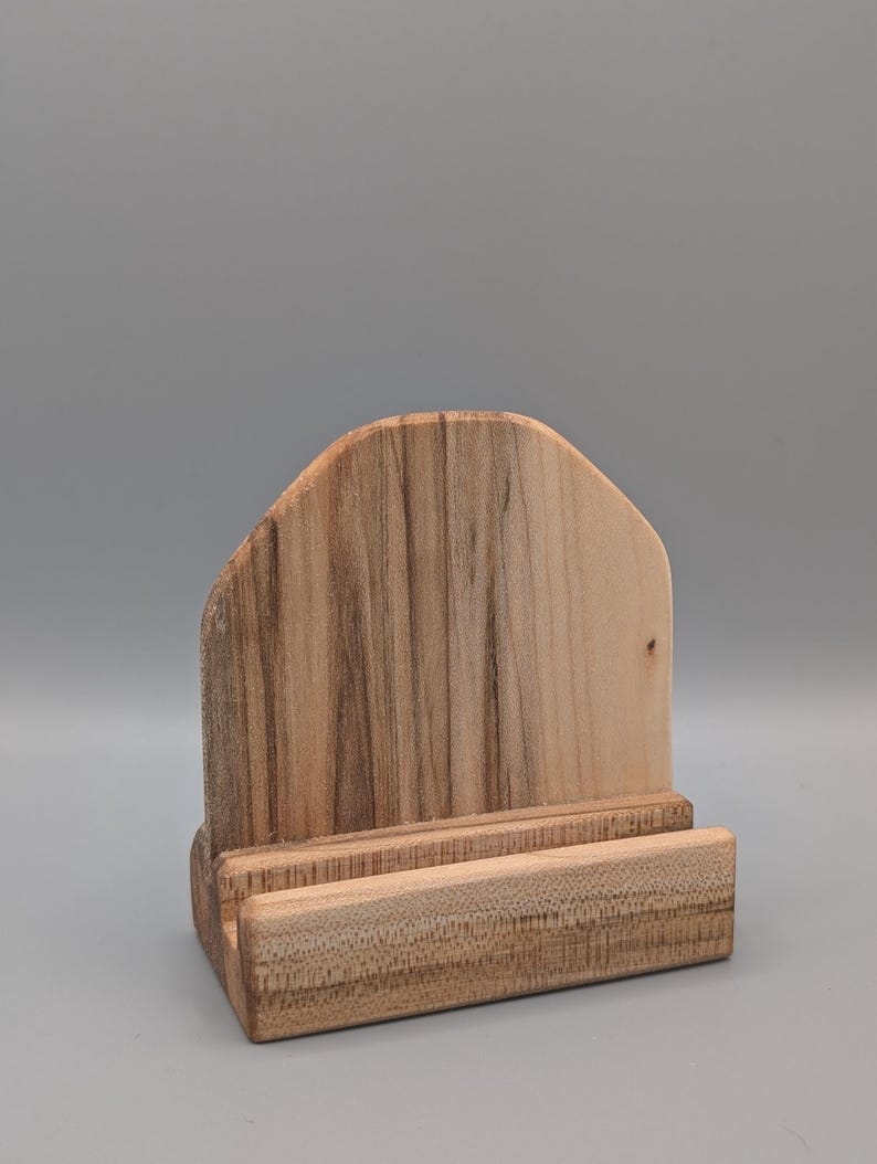 Beezer's Trading Card Display Stand Ambrosia Maple