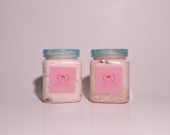 Champagne Rose Body Butter and Body Scrub