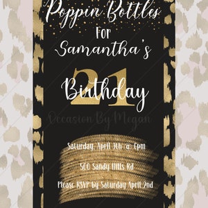 21st Birthday Digital Invite