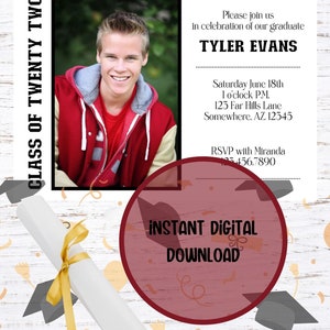 2022 Digital Graduation Invite