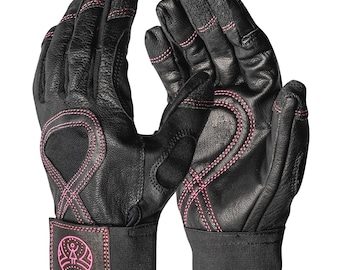 Thorn Proof Goatskin Leather, Gardening/Chore Gloves, Women's Fit, Fingernail Protection