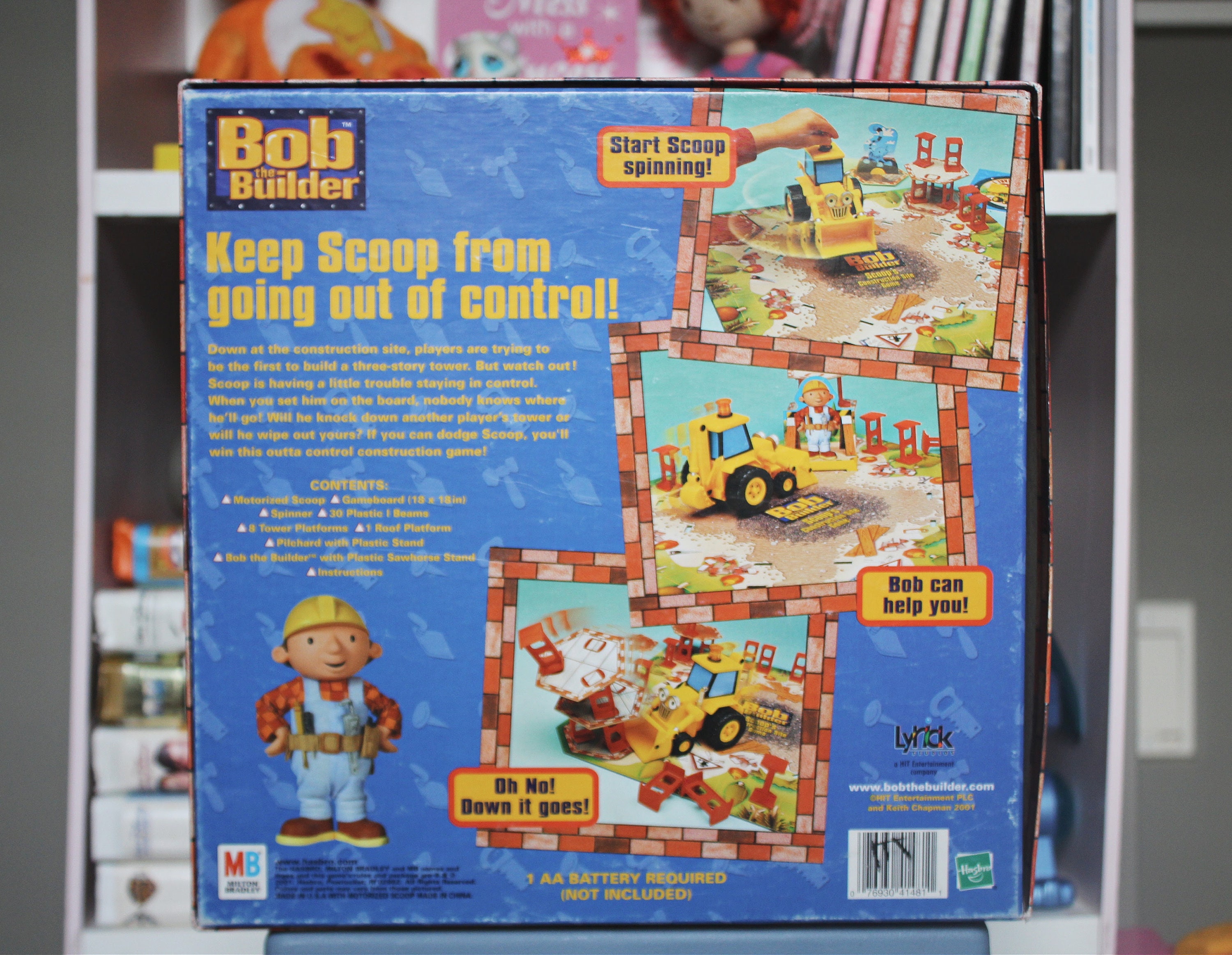 2001 Bob the Builder Scoop's Construction Site Board Game Etsy