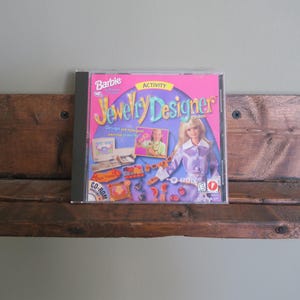 1998 Mattel Barbie Jewelry Designer CD-ROM Game