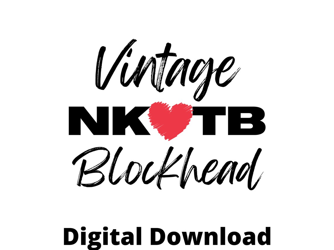Vintage NKOTB Blockhead New Kids on the Block Blockhead Digital