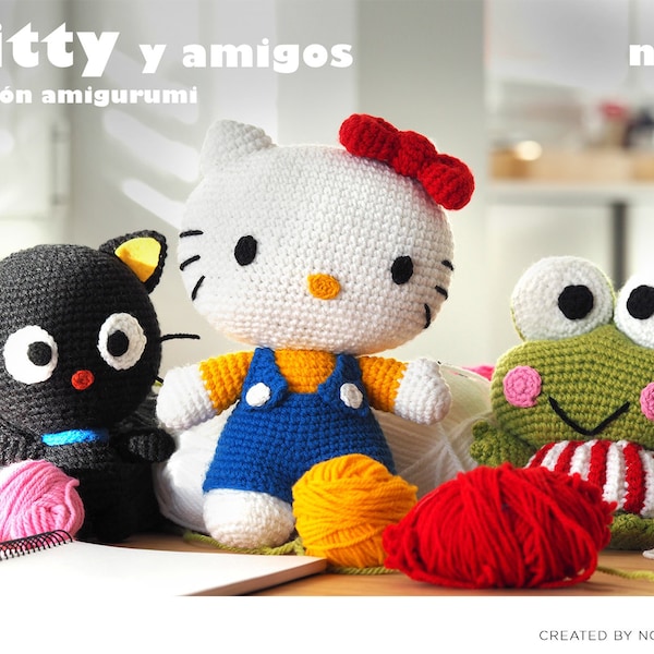 KITTY y FRIENDS nº 1 · Amigurumi Pattern