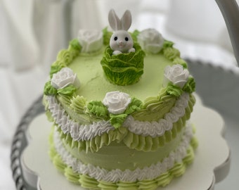 Gâteau lapin imitation chou