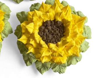 Sunflower Fake Cupcake
