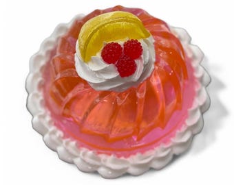 Faux Raspberry Lemonade Jello USB Lamp: Retro Foodie Night Light