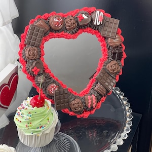 Box of Chocolates Heart Mirror
