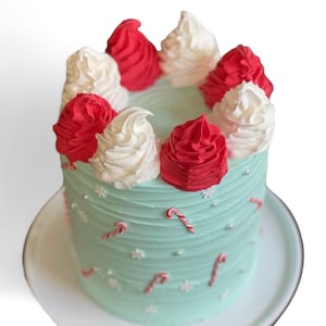 Candy Cand Lane Christmas Fake Cake