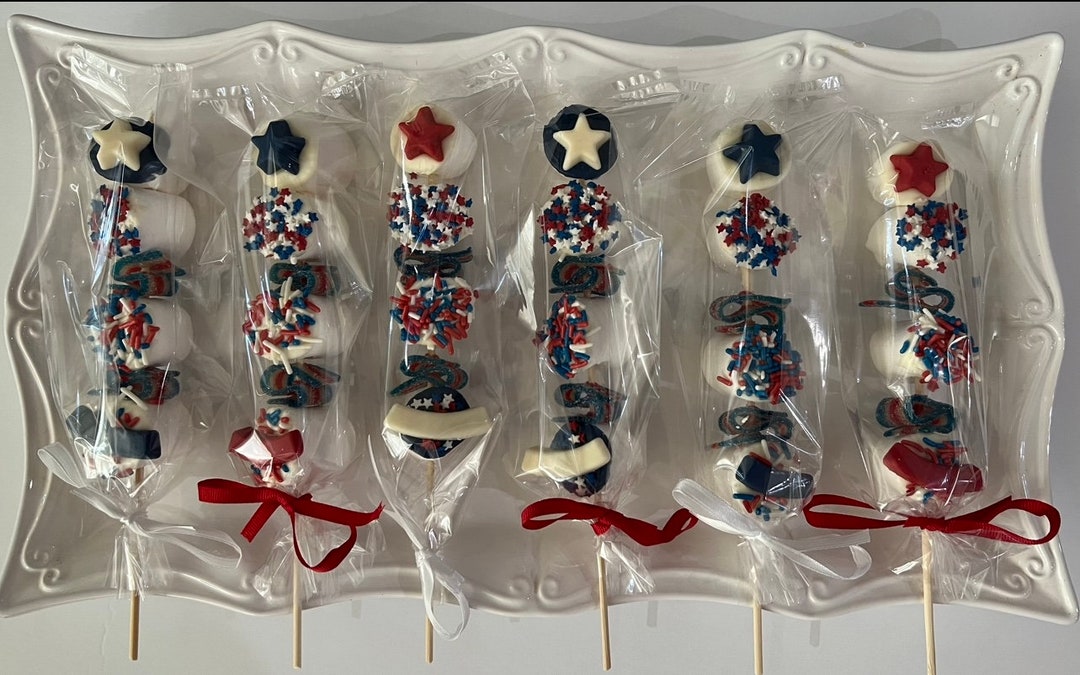 Beautiful 4th of July, Independence Day, Red, White, and Blue Candy