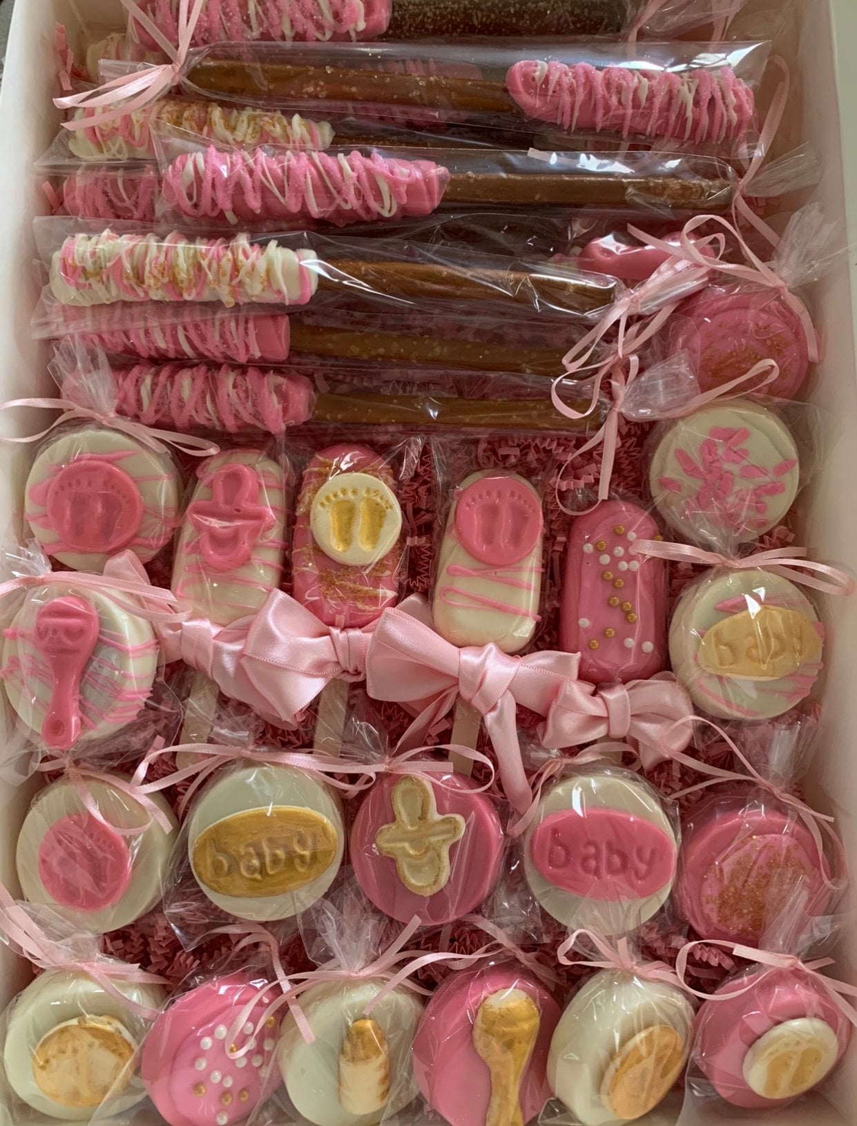 Baby shower store chocolate