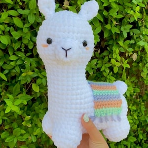 Layla the Llama Crochet PDF PATTERN Llama crochet pattern, crochet animal, crochet plushies, crochet amigurumi, Alpaca crochet, llama gift image 2
