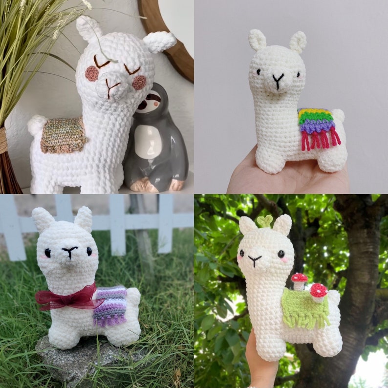Layla the Llama Crochet PDF PATTERN Llama crochet pattern, crochet animal, crochet plushies, crochet amigurumi, Alpaca crochet, llama gift image 5