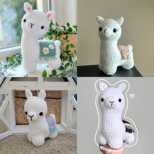 Layla the Llama Crochet PDF PATTERN Llama crochet pattern, crochet animal, crochet plushies, crochet amigurumi, Alpaca crochet, llama gift image 4