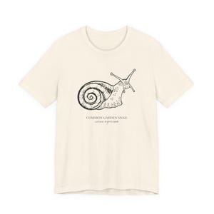 Cottagecore Snail Shirt, Botanical Garden Tee, Nature Lover Gift Natural