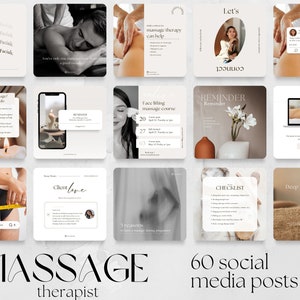 60 Massage Therapist Social Media Posts Templates | spa, RMT registered,  Instagram Facebook Content Ideas, Health Care Business