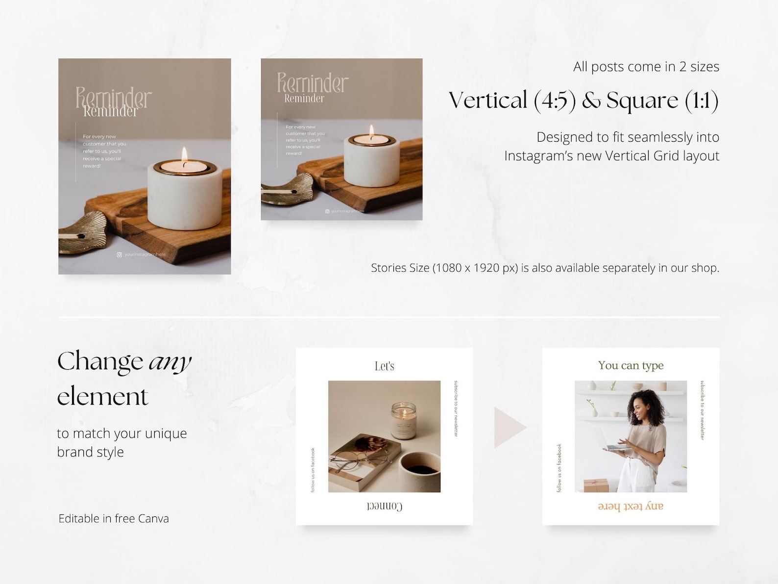 100 Candle Making Business Social Media Post Templates | Instagram IG ...