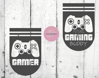 Dad svg, Daddy and me svg, dad and son matching, family matching svg, gamer dad svg