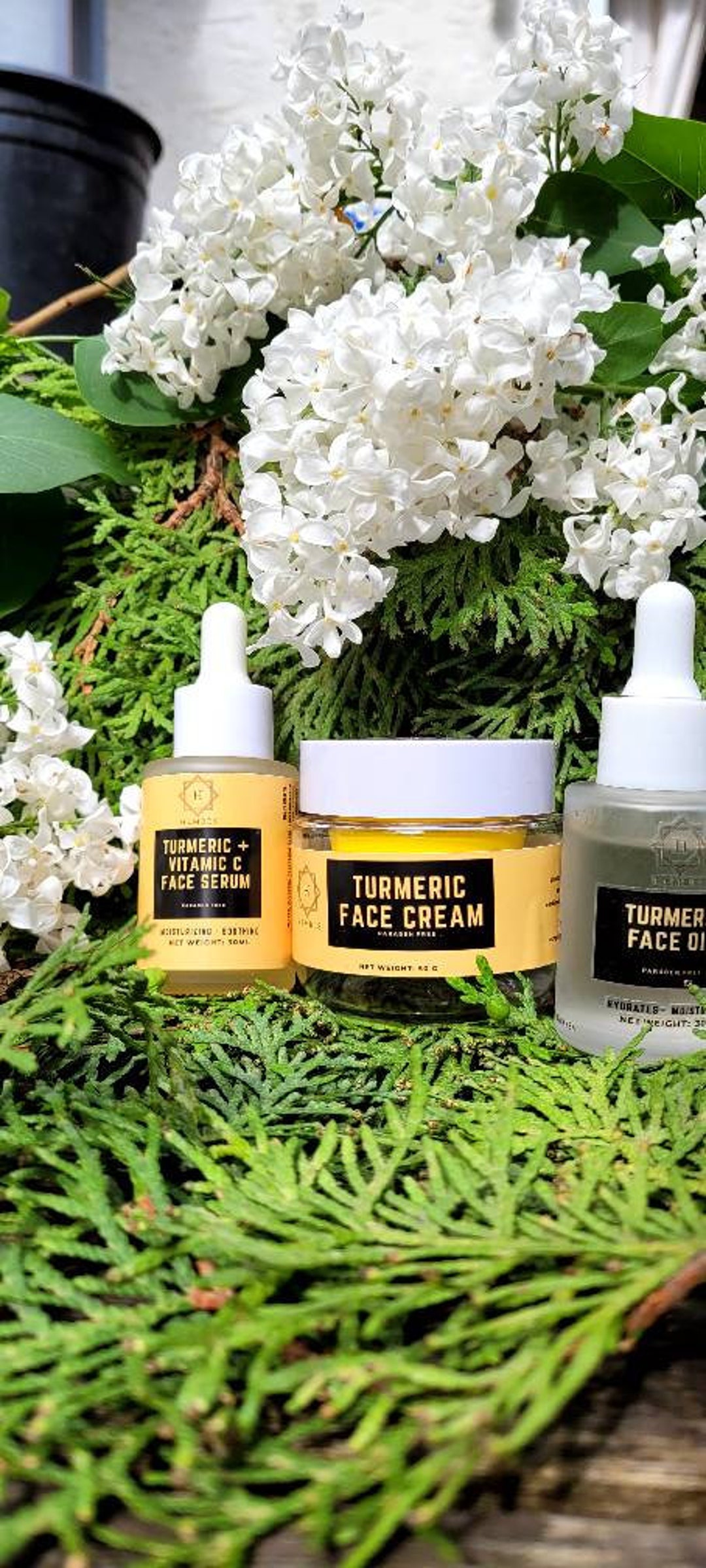 Turmo Magic Turmeric Glow Kit Supreme Turmeric Moisturizing Face Cream Skincare Set ...