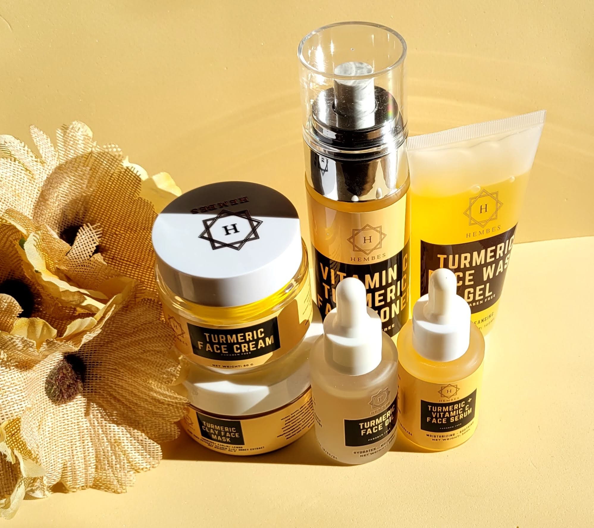 Full Turmeric Skincare Kit Skincare Kit, Natural Skincare, Skin Care