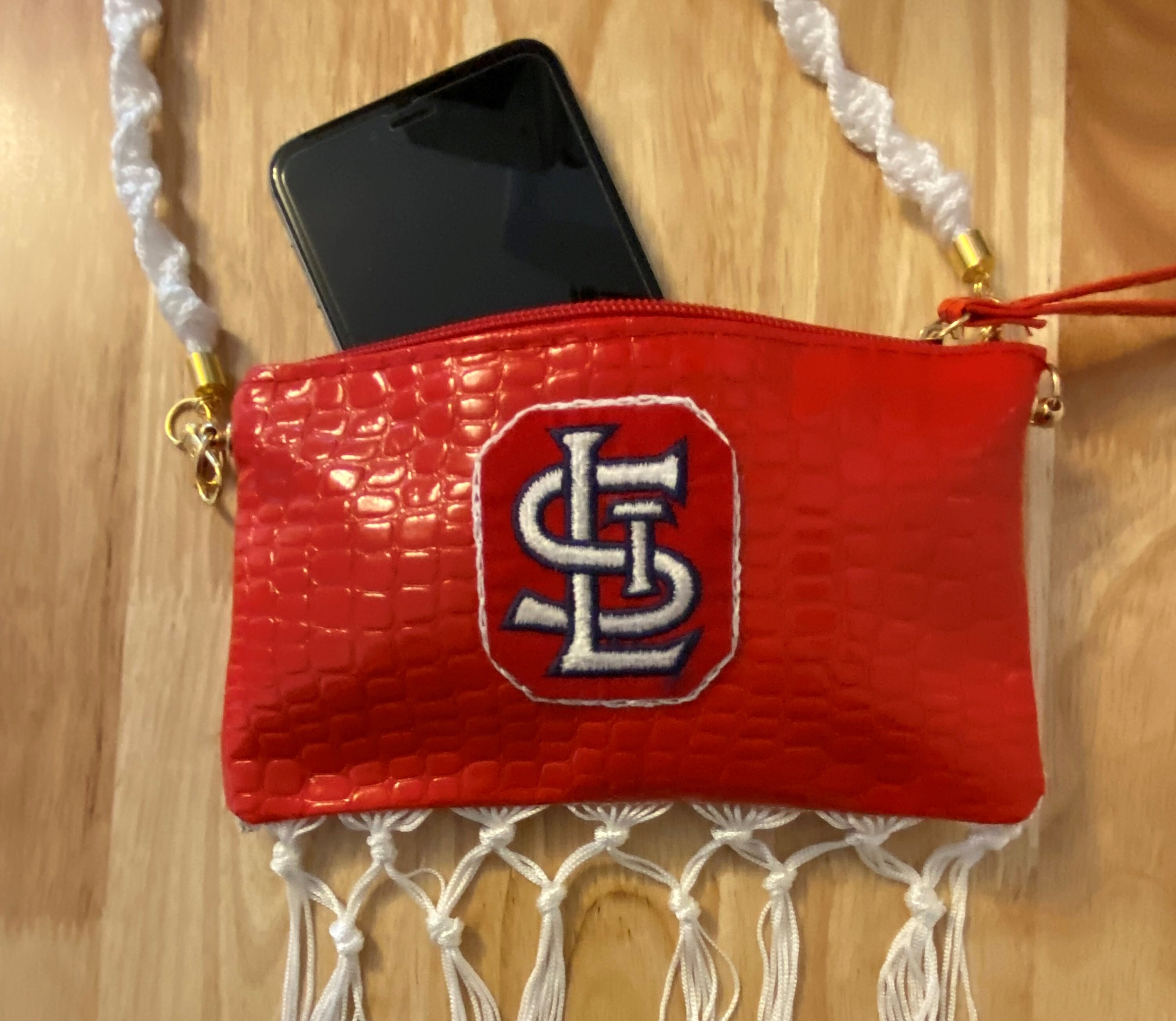 Dooney & Bourke, Bags, Dooney Bourke Vintage St Louis Cardinals Crossbody Purse  Handbag