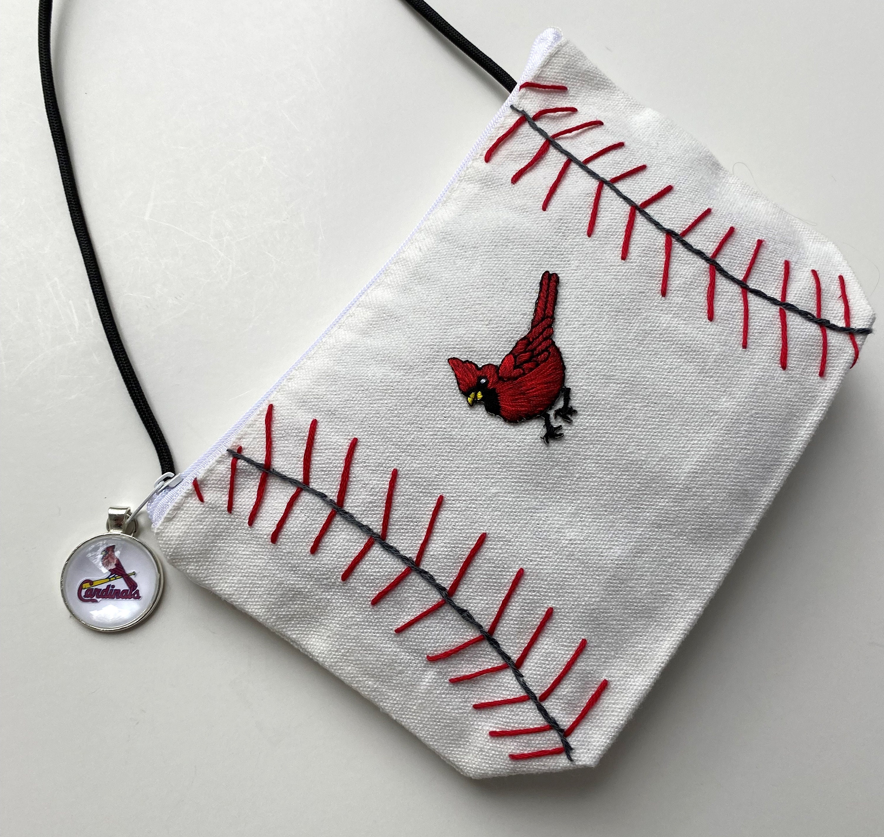 MLB St. Louis Cardinals Adjustable Crossbody Bag over the 
