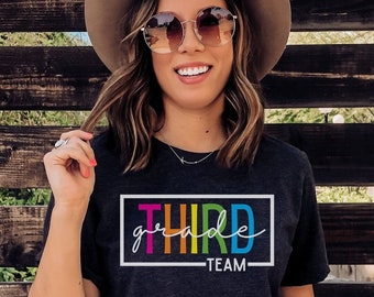 Third Grade Team Shirt, 3rd Grade Team Shirt, Team 3rd Grade Shirt, Gift for Teacher, Third Grade Teacher Shirt, 3rd Grade Teacher Shirt
