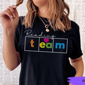 Reading Team Shirt, Reading Interventionist Shirt, Reading Interventionist Team Shirt, Science of Reading Shirt, Reading Shirt for Teachers