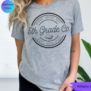 5th Grade Co Shirt, Retro Fifth Grade Teacher Shirt, 5th Grade Teacher Shirt, Back to School Shirt, 5th Grade Team Shirt, Fifth Grade Team