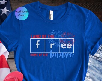 Chemise patriotique pour professeur de lecture, chemise de feux d'artifice pour interventionniste de lecture, chemise American Science of Reading, rouge blanc et bleu