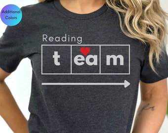 Reading Team Shirt, Reading Interventionist Shirt, Reading Interventionist Team Shirt, Science of Reading Shirt, Reading Shirt for Teachers