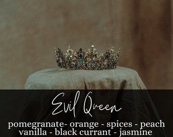 EVIL QUEEN | Pomegranate, Orange, Spices, Peach, Vanilla, Black Currant, Jasmine | Disney Inspired Perfume