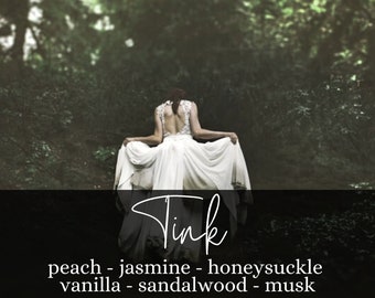 TINK | Peach, Jasmine, Honeysuckle, Vanilla, Sandalwood and Musk | Disney Inspired Perfume
