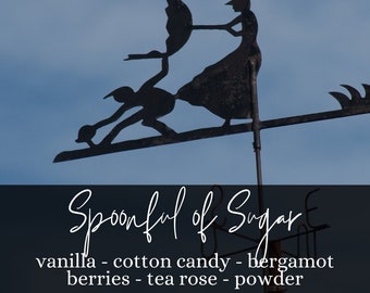 SPOONFUL OF SUGAR | Vanilla, Cotton Candy, Bergamot, Berries, Tea Rose, Powder | Disney Inspired Perfume