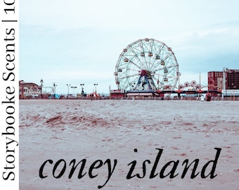 CONEY ISLAND | Vanilla Ice Cream, Caramel, Sea Salt, Coconut, Tropical fruits, Popcorn, Soft Musk