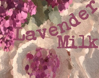 LAVENDER MILK | Coconut Milk, Lavender, Tea, Peonies, Sandalwood, Musk | Cottagecore Perfume