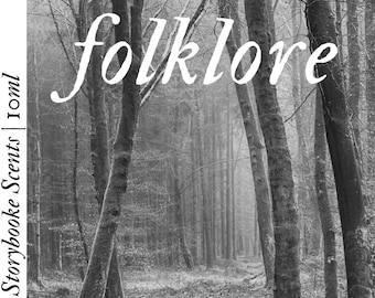 FOLKLORE | Patchouli, Rain, Lily, Moss, Sweet Citrus, Rosemary, Sage, Apple, Pomegranate, Cedar