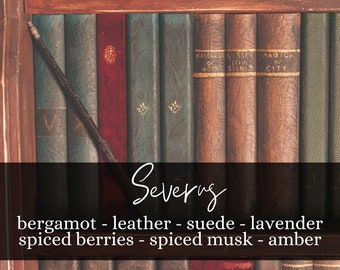 SEVERUS / Bergamota, Cuero, Gamuza, Lavanda, Bayas Especiadas, Almizcle Especiado, Ámbar