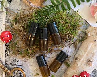 Elija 3 o 5 muestras de aromas / Drams de 2 ml / botellas de vidrio ámbar