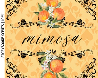 MIMOSA | Champagne Grapes, Deep Plum, Citrus Fuits, Tart Berries, Sheer Petals and Citrus Musk.