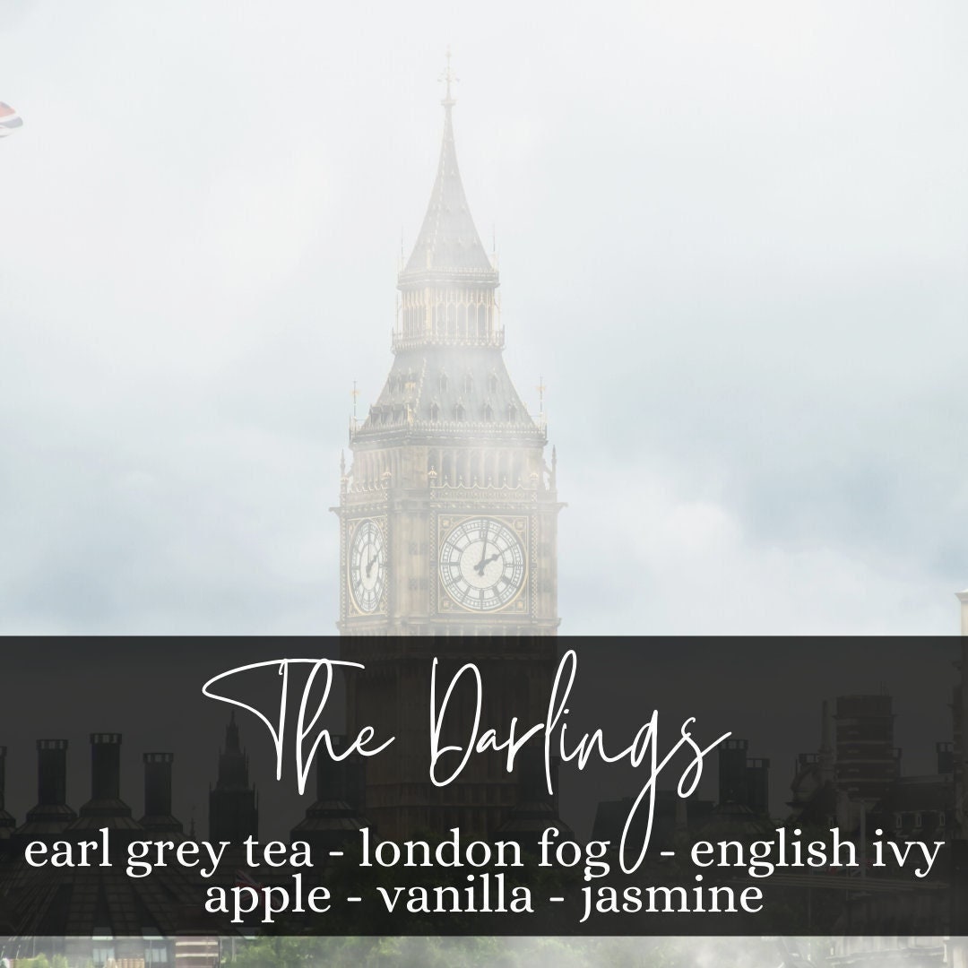 THE DARLINGS | Earl Grey Tea, London Fog, English Ivy, Apple, Vanilla, Jasmine  | Disney Inspired Perfume