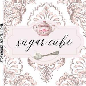SUGAR CUBE | Sweet Berries and Black Currant, Tonka, Vanilla, Nectarine, Sweet Orange, Pink Rose, Peony and Soft Musk
