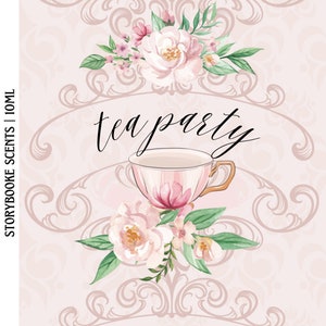 TEA PARTY | Earl Grey, Black and Chamomile Tea, Apple, Pear, Orange Peel, Spices, Jasmine, Tuberose, Soft Musk