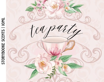 TEA PARTY | Earl Grey, Black and Chamomile Tea, Apple, Pear, Orange Peel, Spices, Jasmine, Tuberose, Soft Musk