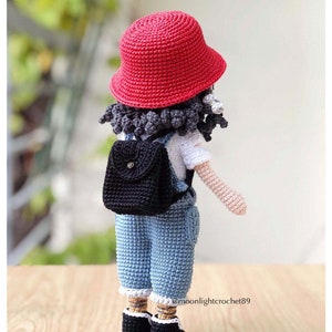 Crochet Doll Pattern, Zoey Doll, Amigurumi Doll Pattern, PDF in English ...