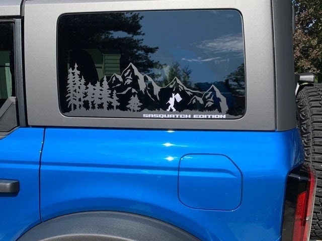 Bronco Alien Mountain Decal (area 51) - Etsy
