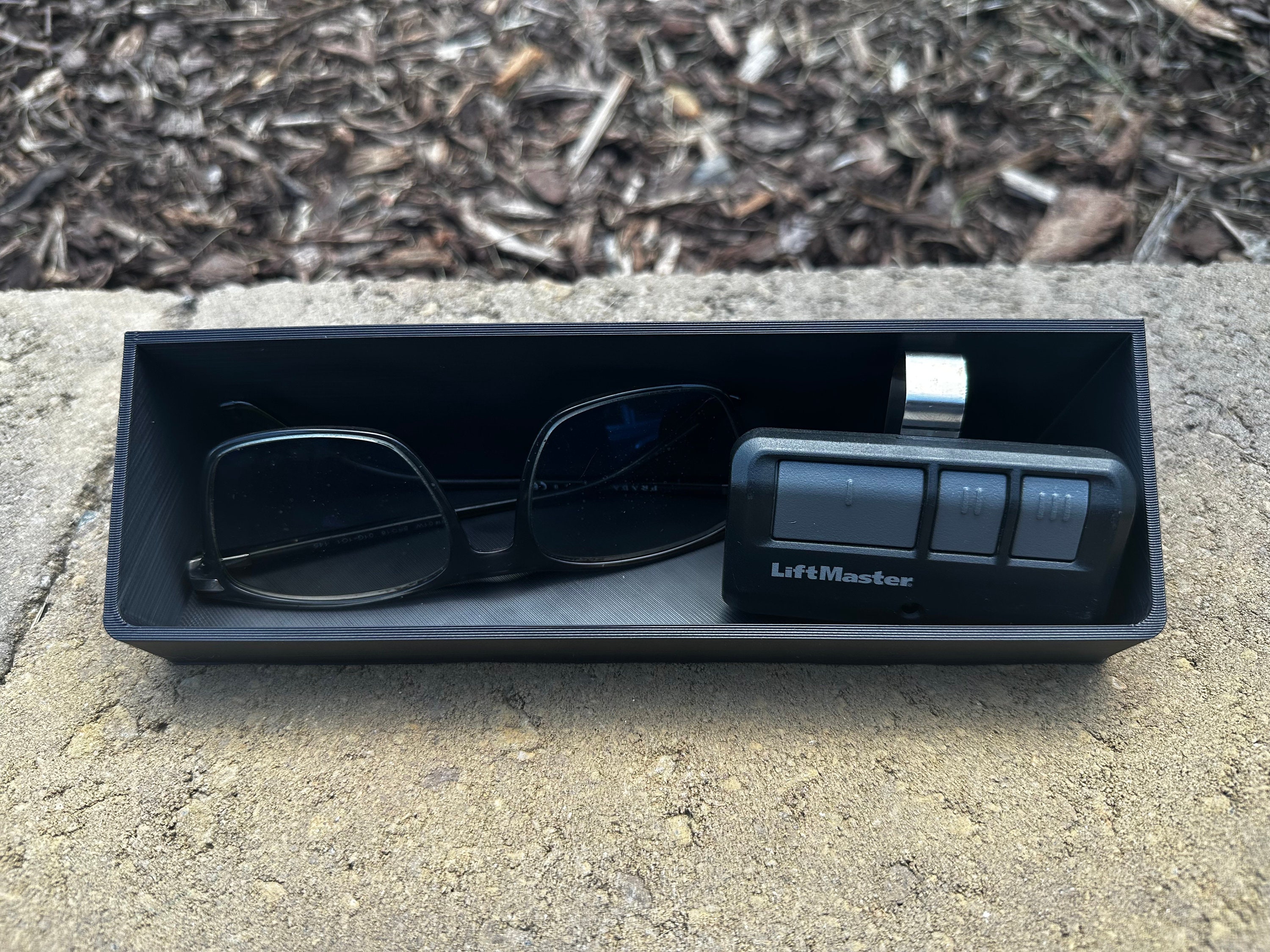 Smart-Planet Car Glasses Rack – Car Sunglasses Storage Holder Self-Adhesive  with Felt Padding for Glasses in The Car Glasses Case Storage Box