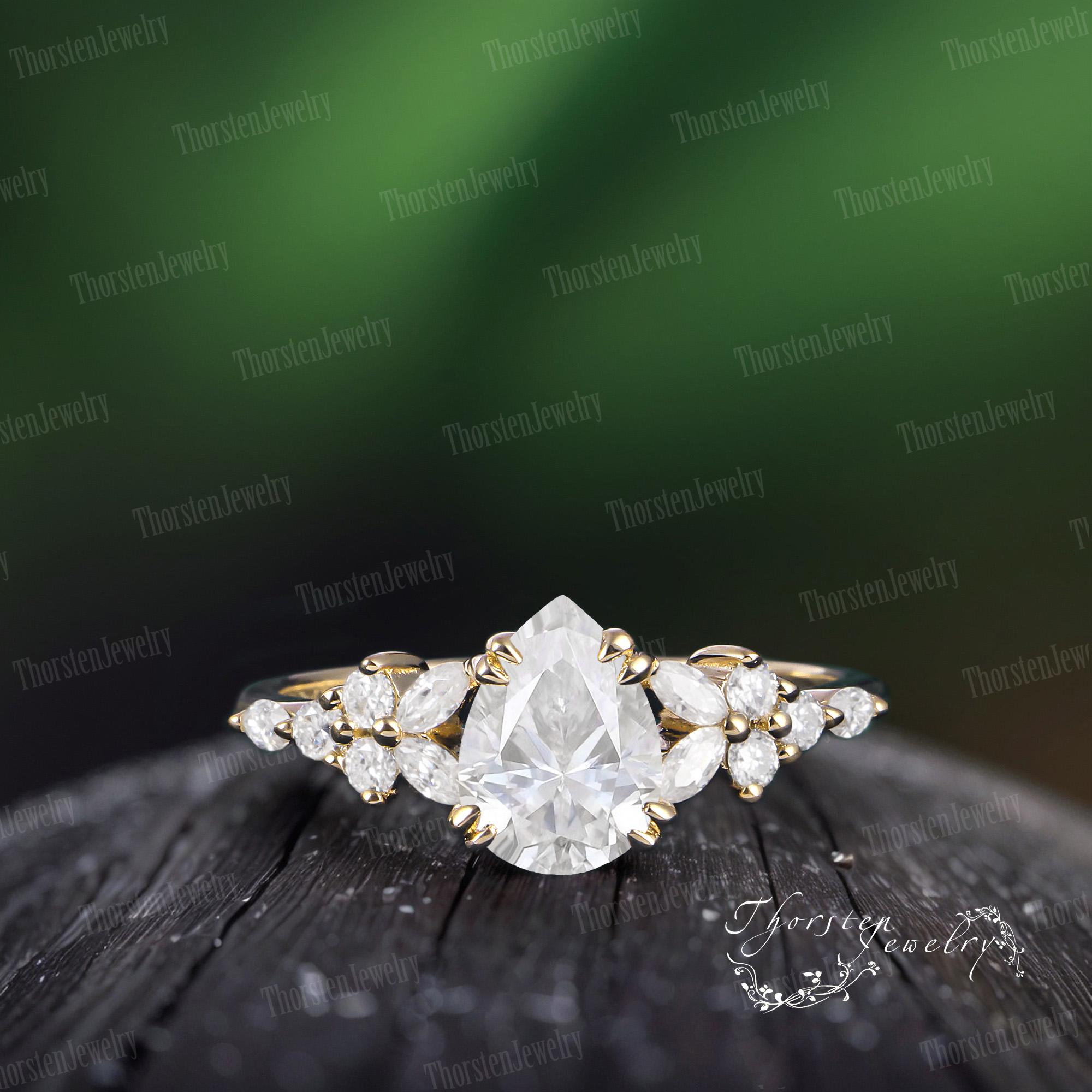 Bague de fiançailles en or France